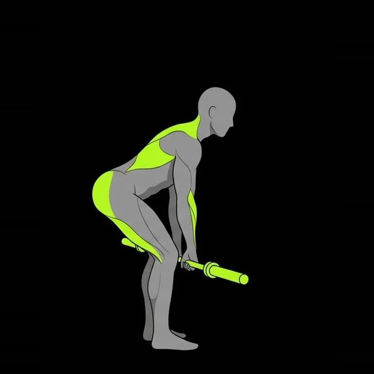 Deadlift, step 3 of 3: control the stretch back