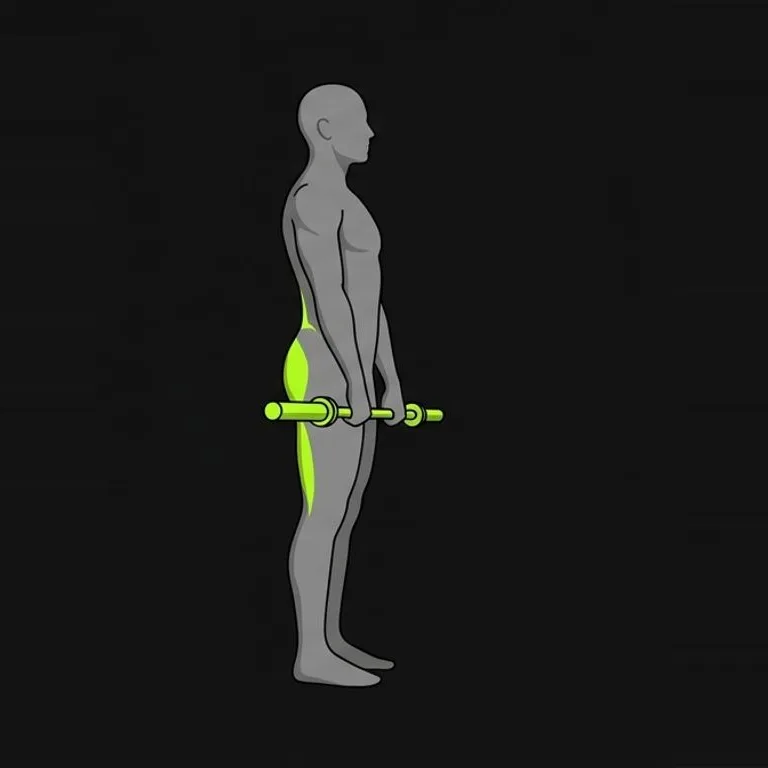 Romanian deadlift, step 3 of 3: drive up through mid-foot